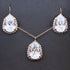 Комплект "Debesu Piliens III" с кристаллами Swarovski™